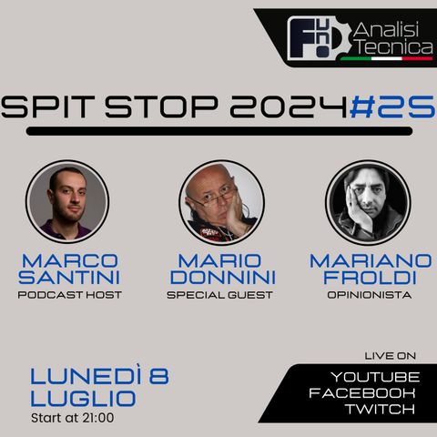 Spit Stop 2024 - Puntata 25 - LIVE con Mario Donnini