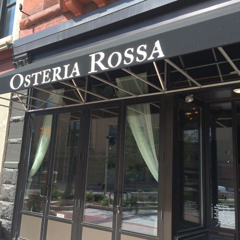 Behind the Mitten at Osteria Rossa