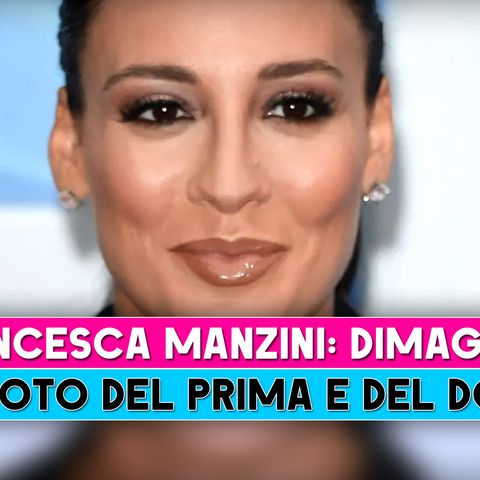 Francesca Manzini Dimagrimento: Le Foto Del Prima E Del Dopo!