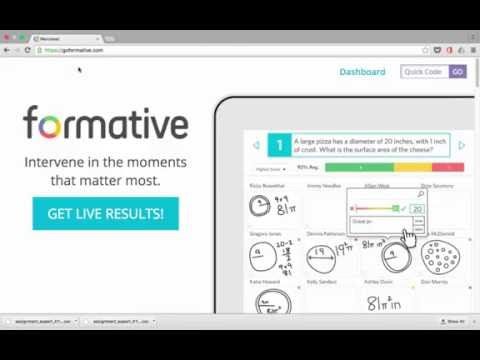 Formative Tutorial - GoFormative