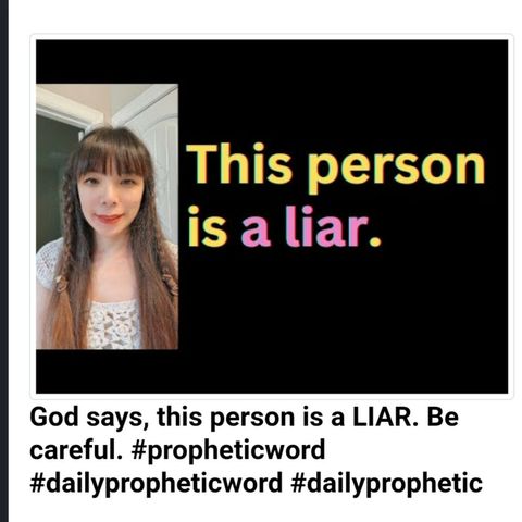 God says, this person is a LIAR. Be careful. #propheticword #dailypropheticword #dailyprophetic