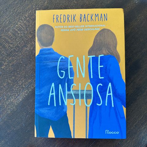 6ª leitura do livro "Gente Ansiosa" de Fredrik Backman