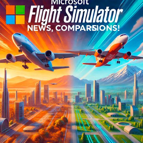 Microsoft Flight Simulator 2024 News, Comparisons!