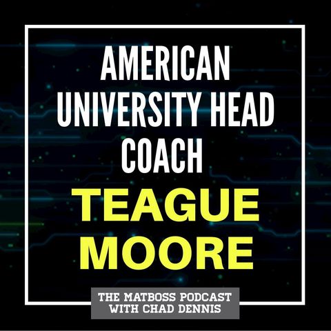 American U. head coach Teague Moore