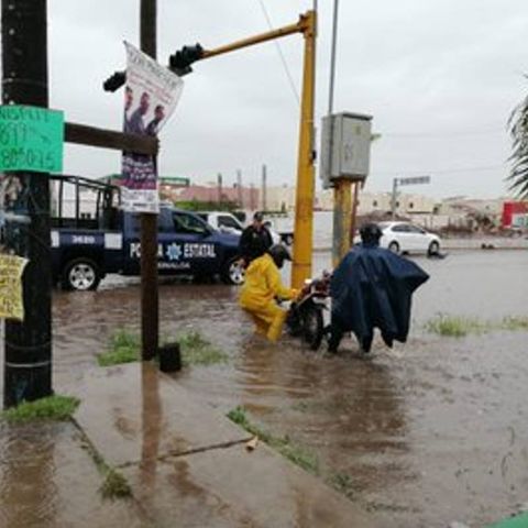 Continuarán las lluvias torrenciales en Sinaloa