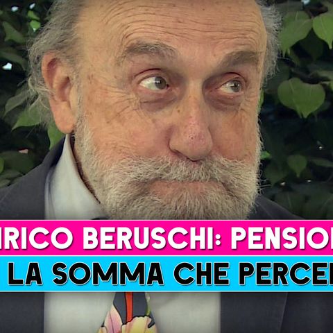 Enrico Beruschi: Ecco Quanto Prende Di Pensione!