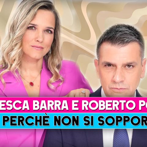 Francesca Barra E Roberto Poletti: Ecco Perchè Non Si Sopportano!