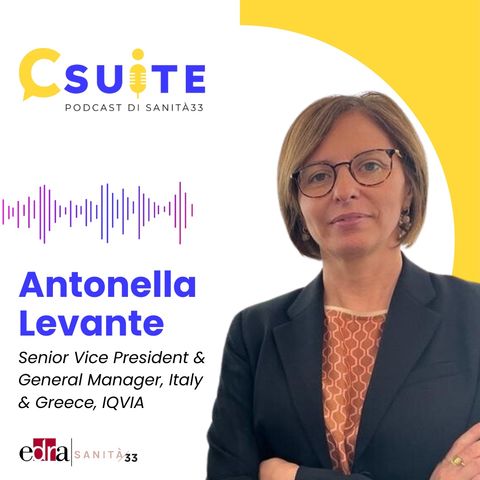 Rivoluzionare la Sanità: Il potere dei Big Data - Intervista a Antonella Levante (IQVIA):