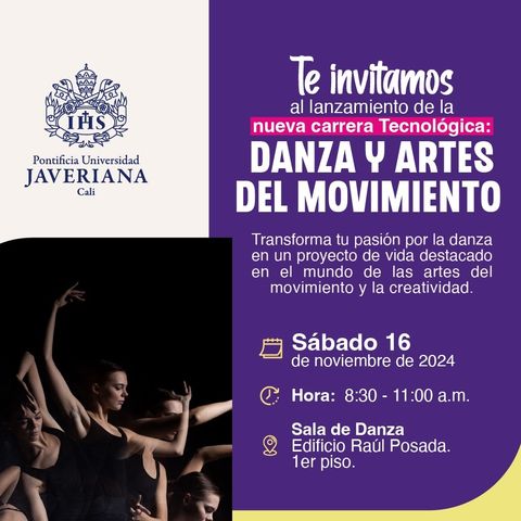 Conozca la Tecnología en Danza y Artes del Movimiento