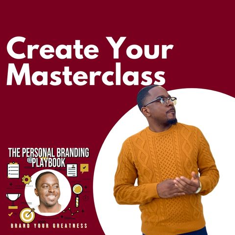 Create Your First Masterclass