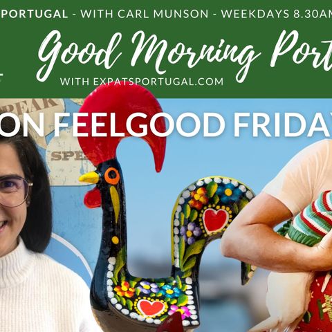 Feelgood Friday with Ana from SPEAK and Vegas Jon in Lisbon!