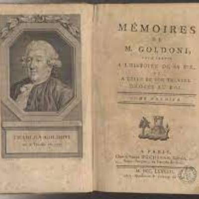 Estratti delle Memorie di Carlo Goldoni I parte