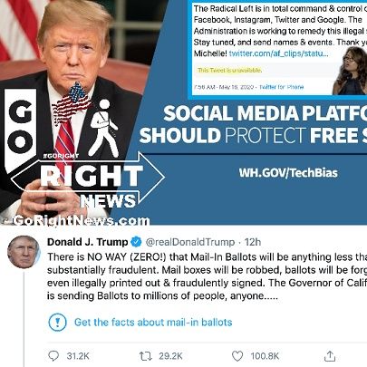 Censoring Trump twice in a week, Trump says Twitter Has Gone Too Far