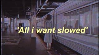Kodaline - All I Want (slowed+reverb)