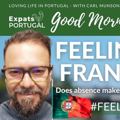 Feeling Frank on Feelgood Friday Good Morning Portugal!