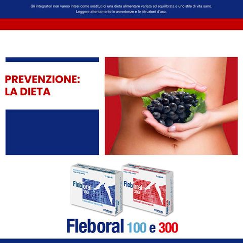 Migliorare la circolazione delle gambe: la dieta