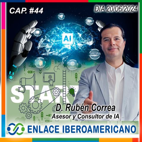 #44. Startups, digitalización e innovación empresarial, en Iberoamérica" Invitado D. RUBÉN CORREA.