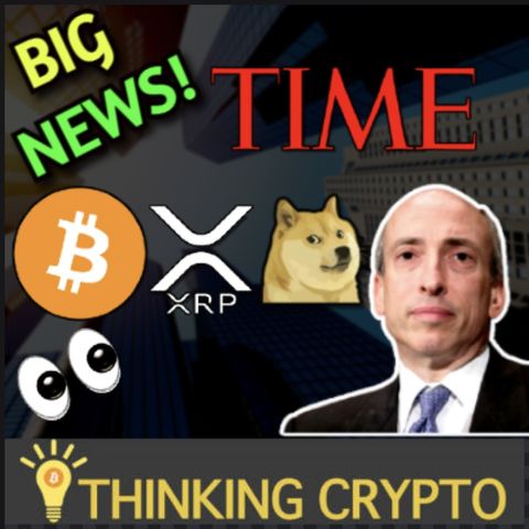 Time Magazine Accepts Bitcoin, XRP & Other Crypto Payments & SEC Ripple Lawsuit WSJ Media Pressure
