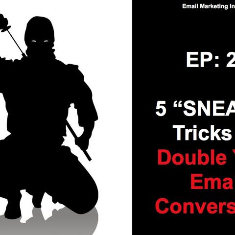 EP 20: 5 "Sneaky" Tricks To Double Your Email Conversions
