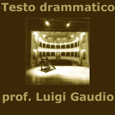 MP3, Il linguaggio scenico 2G - lezione scolastica di Luigi Gaudio