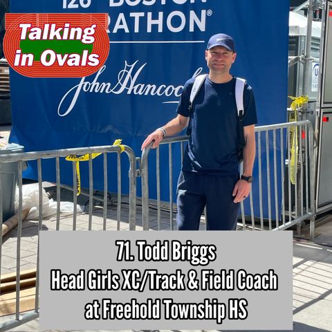 71. Todd Briggs, Head Girls XC/Track & Field Coach at Freehold Township HS