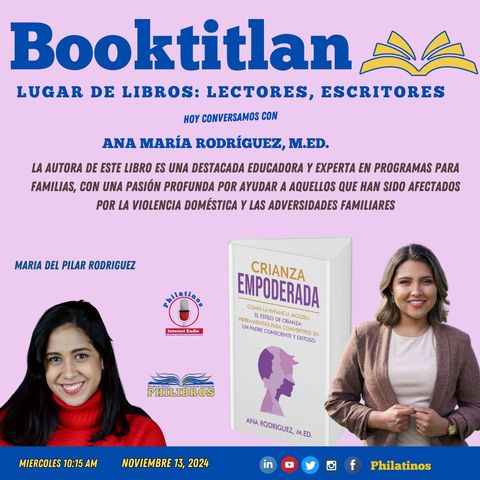 Booktitlan - Philibros Crianza Empoderada el Libro de Ana Rodriguez