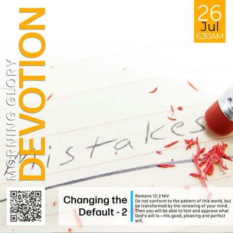 MGD: Changing the Default - 2