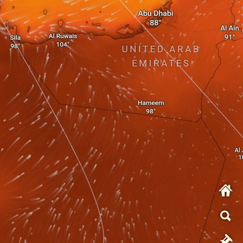 United Arab Emirates, Onan, Iran Historical Rain Event