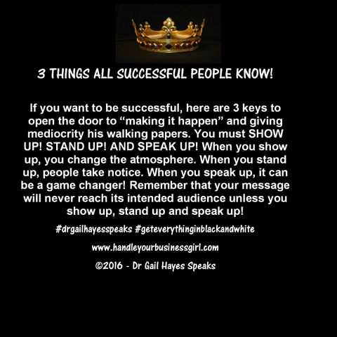 3 Power Keys to Success!