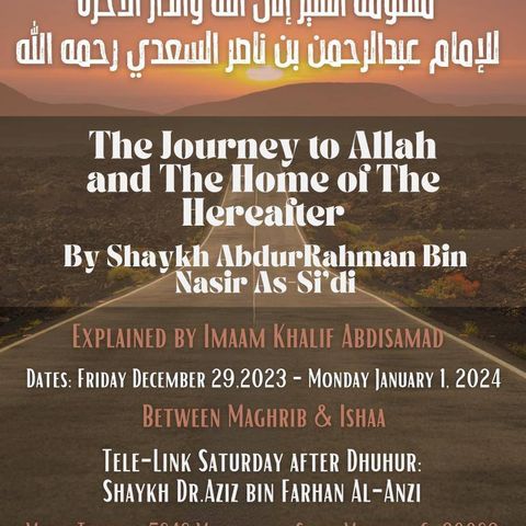 Class 4 - Journey to Allah and the Hereafter