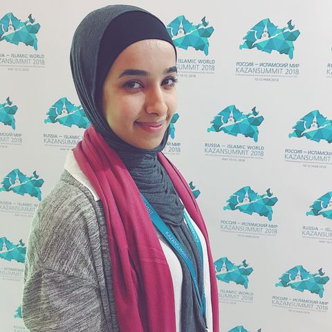 Mini Interview with Esra'a Alsanie of Evantex at the Kazan Youth Entrepreneurship Forum