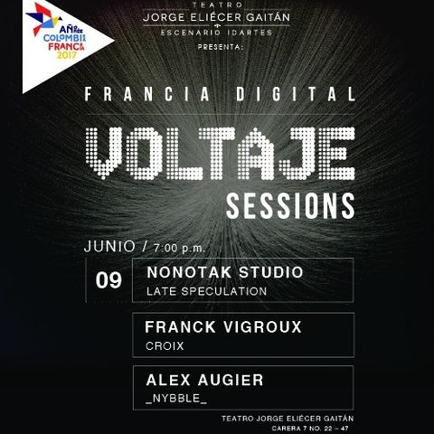 Voltaje Sessions: Francia digital en teatro Jorge Eliecer Gaitán
