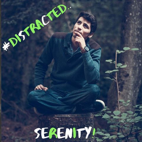 #Distracted Serenity!