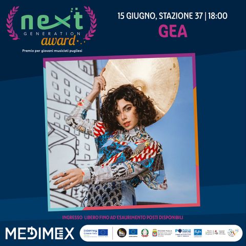 Radio Medimex Showcase 2023 - Next generation Award: Gea