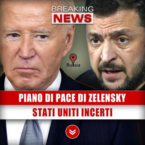 Piano Di Pace Di Zelensky: Stati Uniti Incerti!