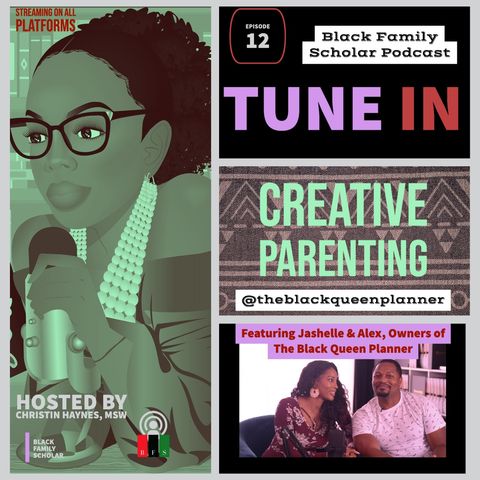 "A Queen is Organized" Creative Parenting with The Black Queen Planner