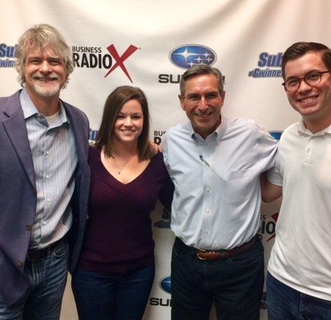 SIMON SAYS, LET'S TALK BUSINESS: Rob Marbury & Shelly Hoffman with Marbury Creative Group and Patrick Stephens with Eckardt Electric