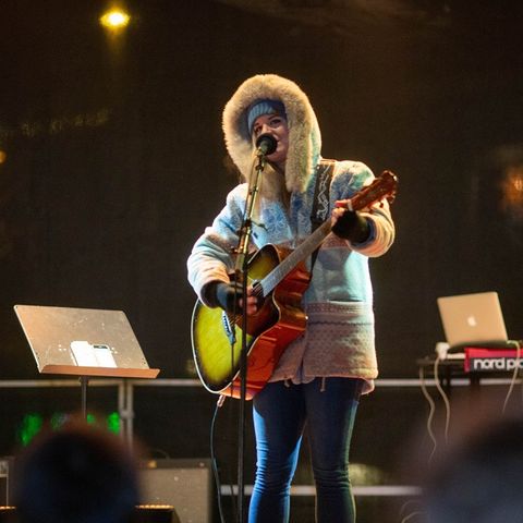 Kinsey Rose fra Nashville spilte gratiskonsert i Vennesla