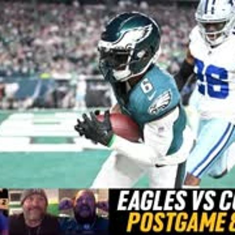 Dallas Cowboys vs Philadelphia Eagles Post Game | Agree 2 Disagree