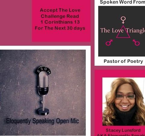 Love Triangles Spoken Word With The Pastor of Poetry, Stacey Lunsford