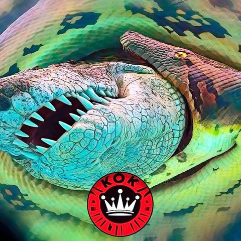 #22 Titanoboa vs. Mosasaurus: El Enfrentamiento de los Titanes | Aterrados por KoK