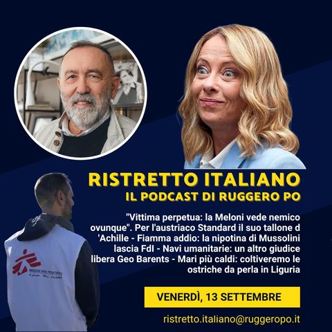 Ristretto Whatsapp  - 13 settembre 2024