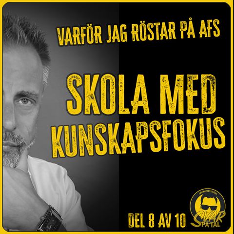 Skola med kunskapsfokus | Johan Widén | Svar På Tal |