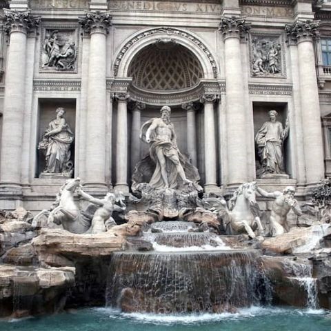 La fontana di Trevi, la fontana più famosa di Roma