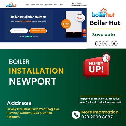 Expert Boiler Installation in Newport: Combi, with Boiler Hut