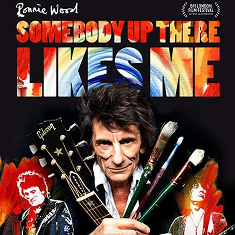 Mike Figgis And Ronnie Wood From The Documentary Somebody Up There Likes Me