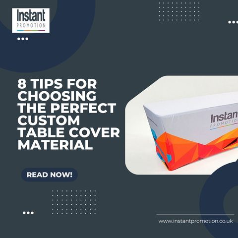 Choosing the Perfect Custom Table Cover Material