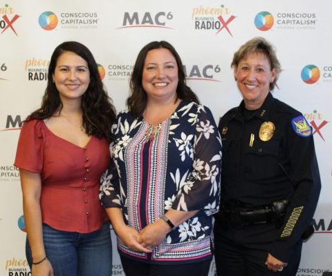 3C AMPLIFIED Brenda Puga with Special Olympics Arizona and Mary Roberts with Phoenix Police Department