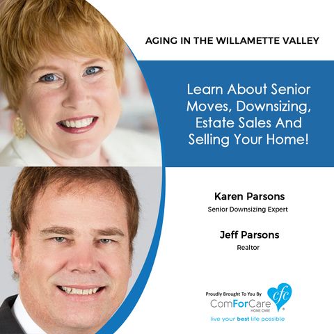 11/21/20: Karen and Jeff Parsons of the Parsons Home Team Realtors | SENIOR DOWNSIZING, ESTATE SALES, AND MOVING