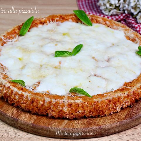 Crostata di riso alla pizzaiola